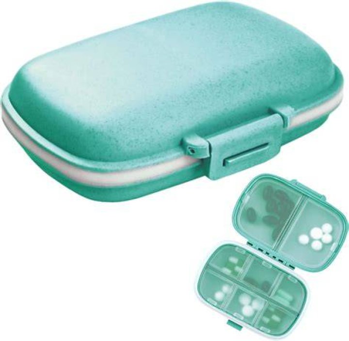 A gentle toner, a travel pill case and a canvas bag that holds so much
