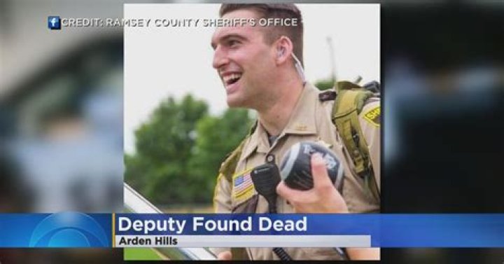 
A Ramsey County Deputy, Dallas Edeburn, was found dead inside his car 