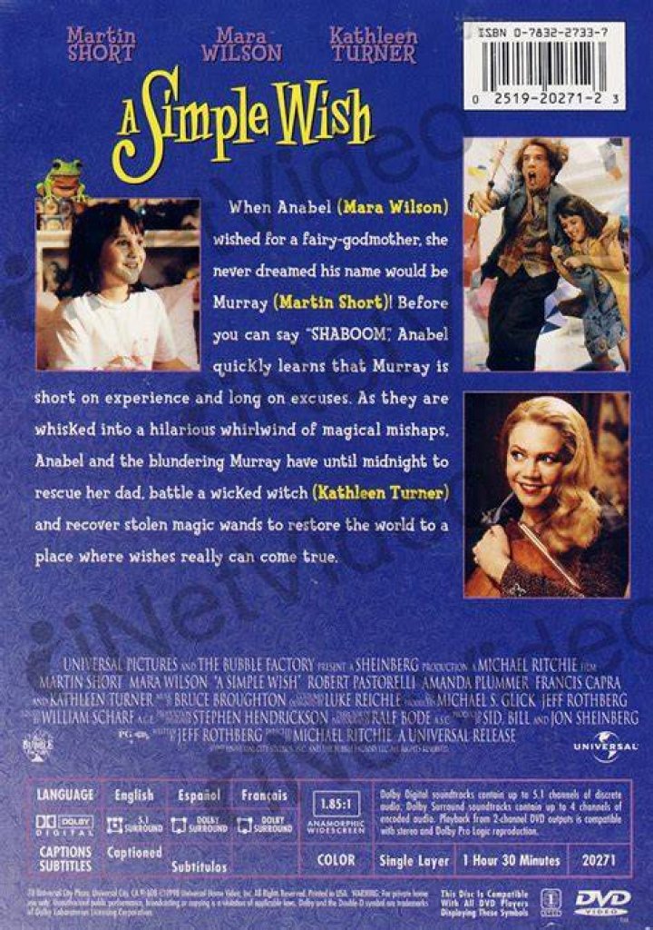 A Simple Wish - Cast, Ages, Trivia