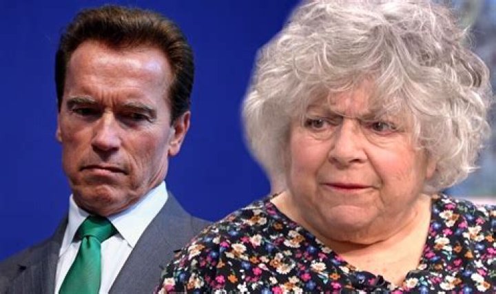 Actress Miriam Margolyes: Arnold Schwarzenegger farted in my face