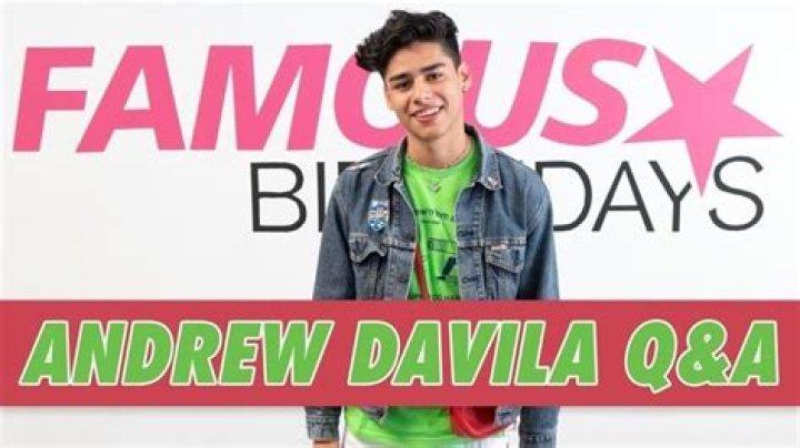 Andrew Davila Q&A (2019) | Famous Birthdays