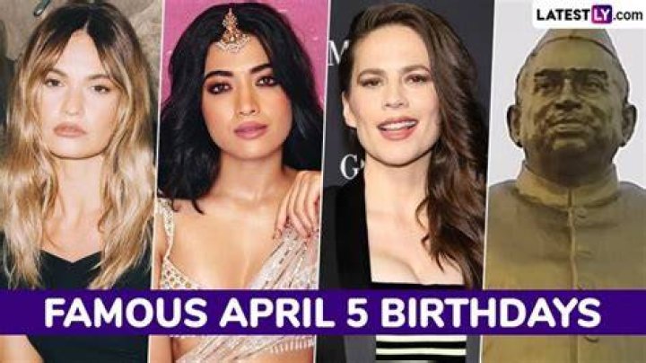 April 5 Birthdays By Profession