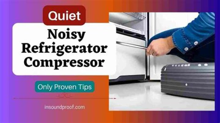 Are compressor fridges noisy?