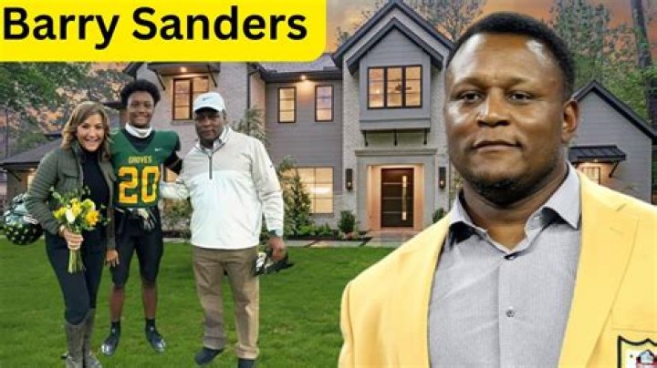 Barry Sanders - Age, Family, Bio