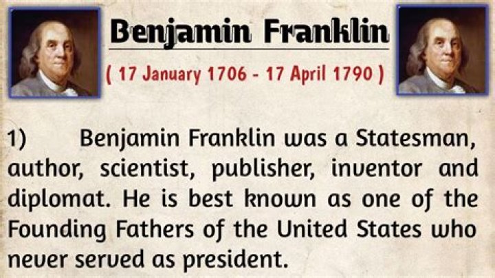 
Benjamin Franklin Age, Birthday, Wikipedia, Who, Nationality, Biography 