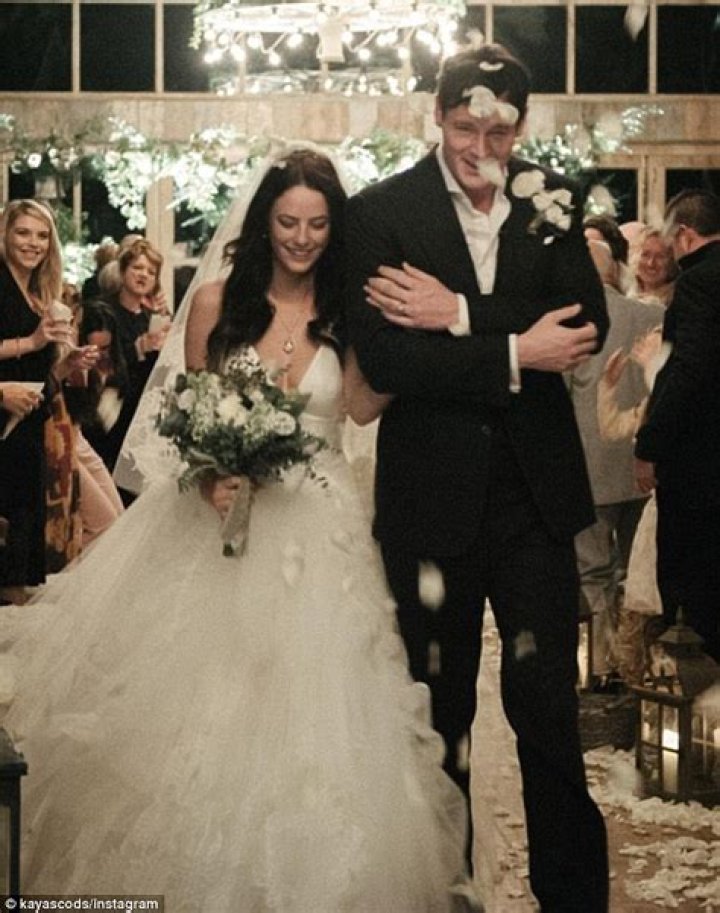 Benjamin Walker and his wife with their dog