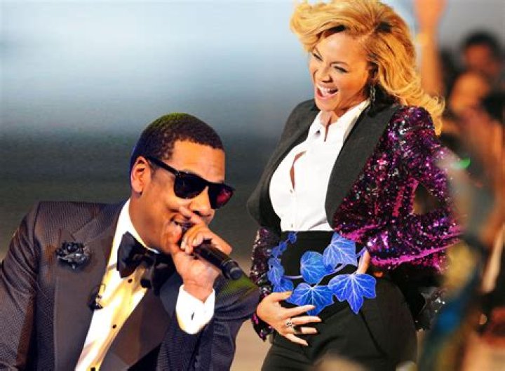 Beyonce and Jay-z performing at Radio City Music Hall
