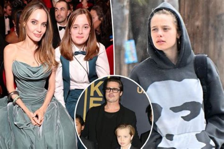 Brad Pitt carries daughter Shiloh as they leave apartment in Venice