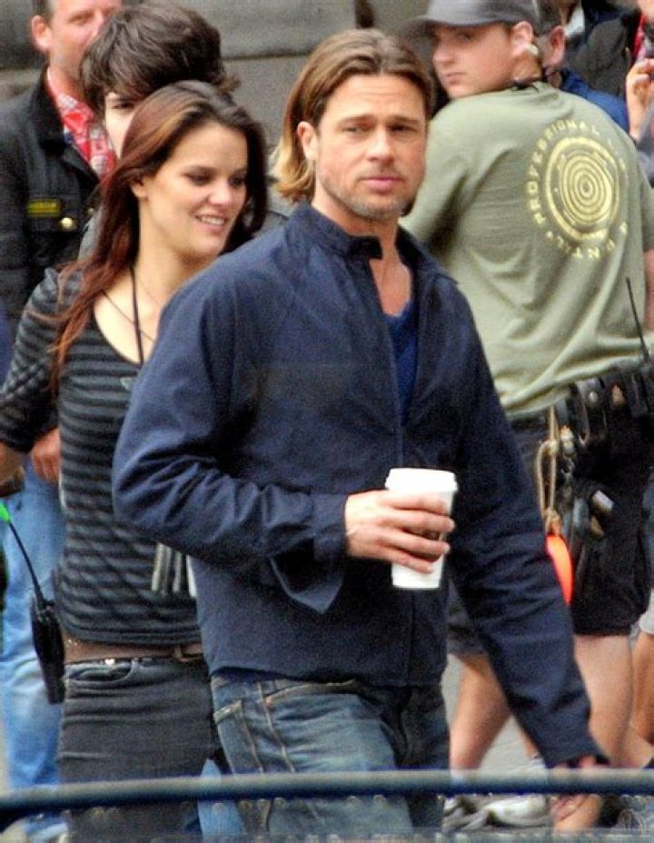 Brad Pitt’s attractive assistant, Lara Marsden, gets the tabloid once-over