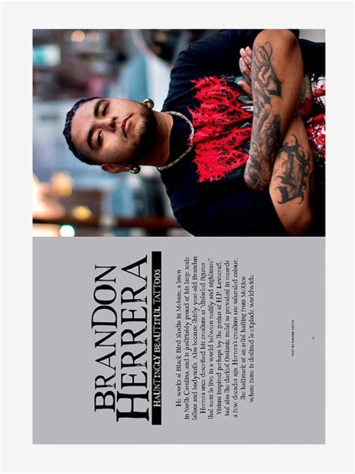 Brandon Herrera (Tattoo Artist) - Age, Family, Bio