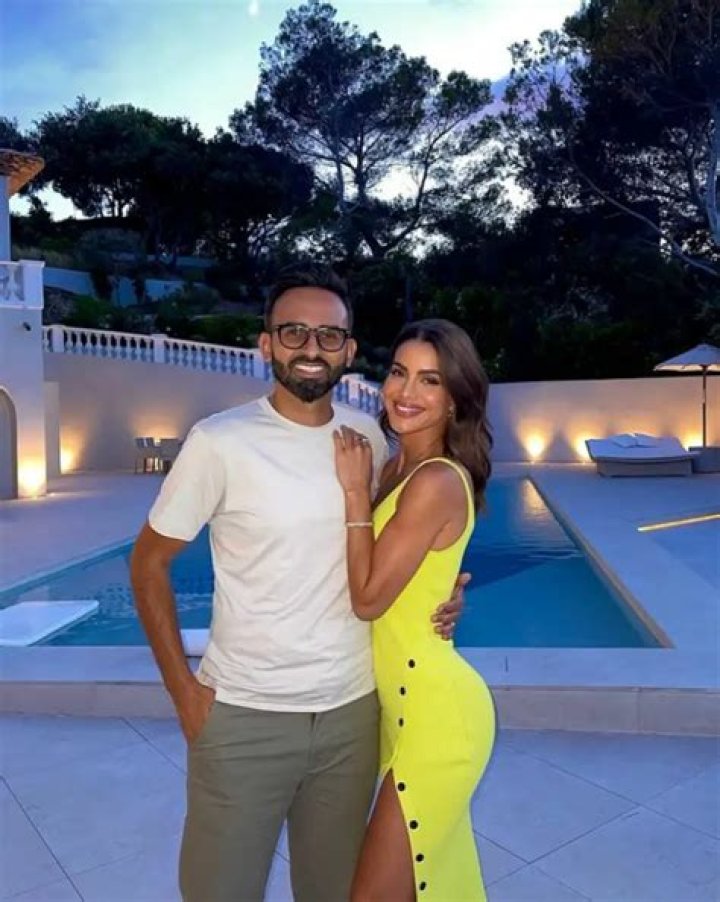 Camila Coelho with her husband
