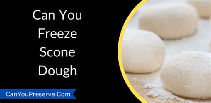 Can scone dough be refrigerated?
