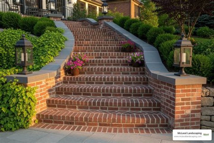 Can you brick over concrete steps?