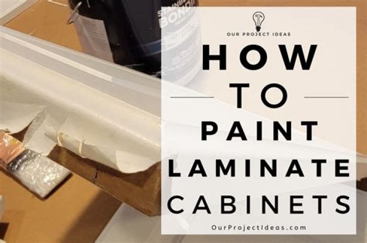Can you paint laminate veneer cabinets?