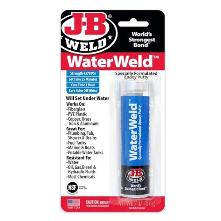 Can you use JB Weld on plastic fuel tank?