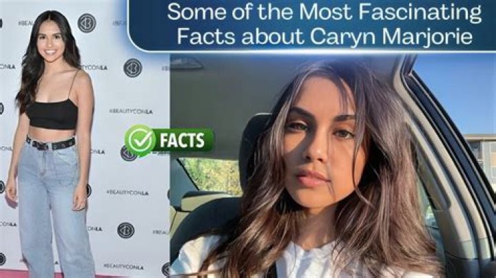 Caryn Marjorie Bio (Wiki) 