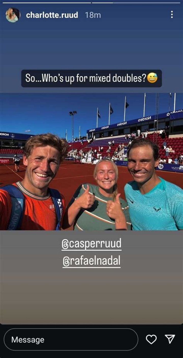 Casper Ruud Sister: Caroline Ruud and Charlotte Ruud
