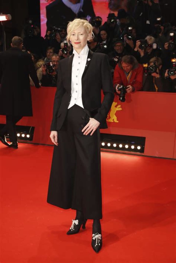 Cate Blanchett styled to look like Tilda Swinton in W Magazine