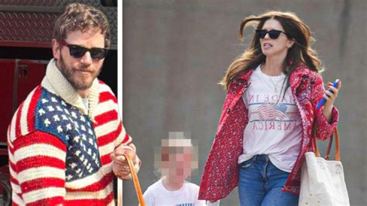 Chris Pratt and Katherine Schwarzenegger take a Family Walk