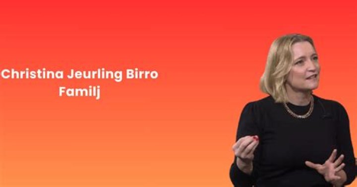 
Christina Jeurling Birro Height, Weight, Net Worth, Age, Birthday, Wikipedia, Who, Nationality, Biography 