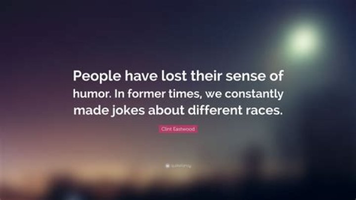 Clint Eastwood: people have ‘lost their sense of humor’ about race