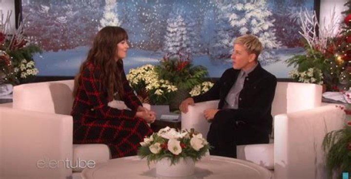 Dakota Johnson’s tense, awkward interview with Ellen DeGeneres was amazing