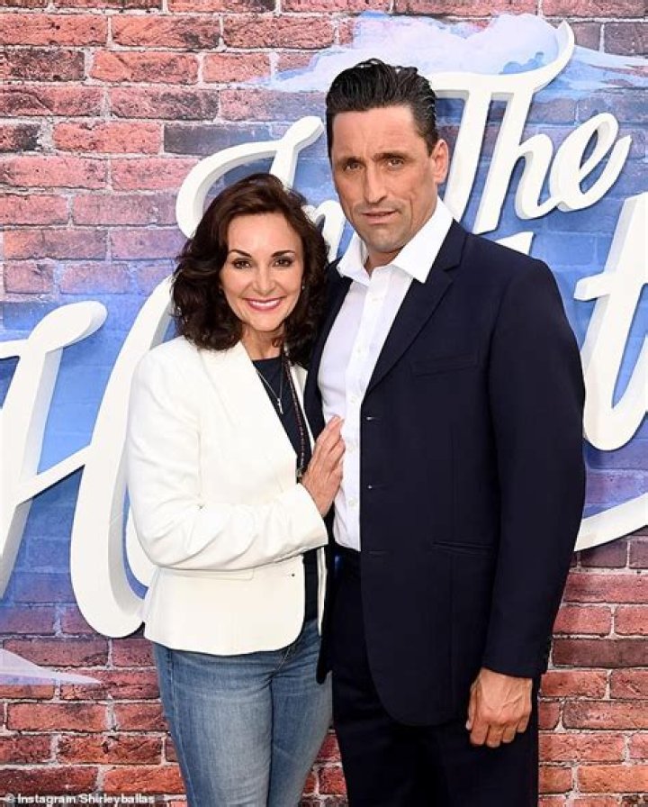 Danny Taylor with fiancee Shirley Ballas