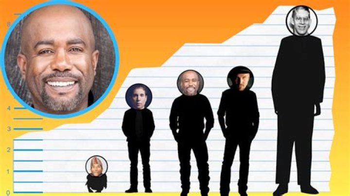 Darius Rucker height: How tall is Darius Rucker?