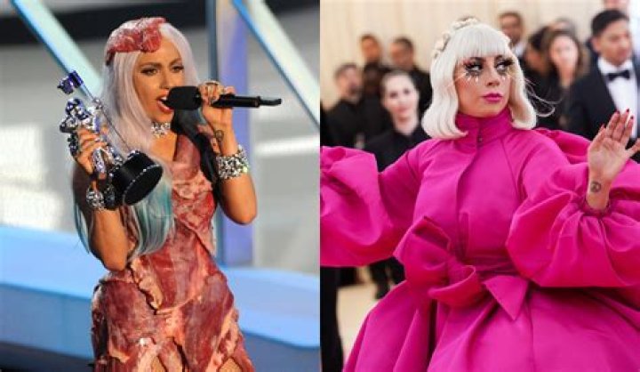 Did Lady Gaga copy an Annie Lennox performance from 1984?