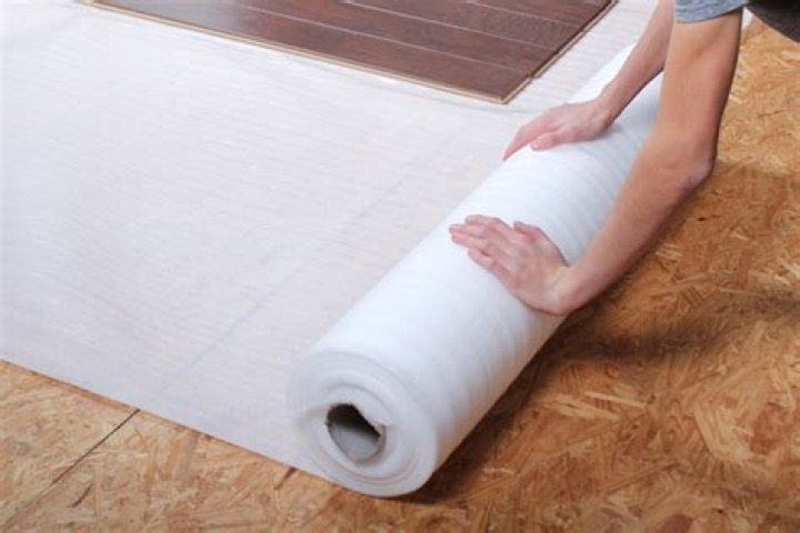 Do you staple foam underlayment?