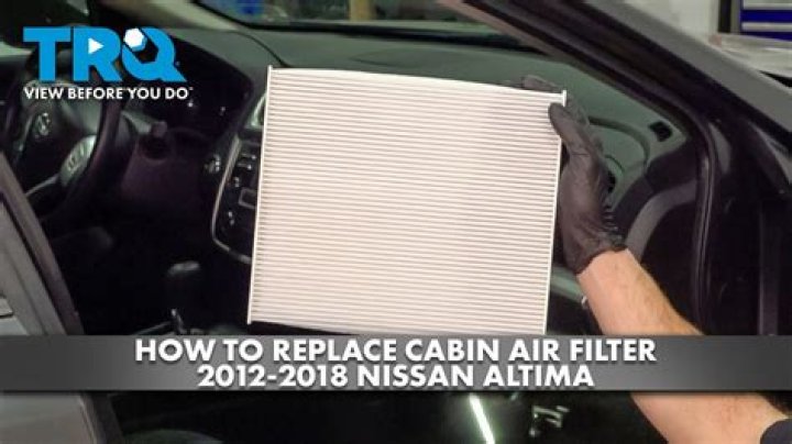 Does a 2008 Nissan Altima have a cabin air filter?