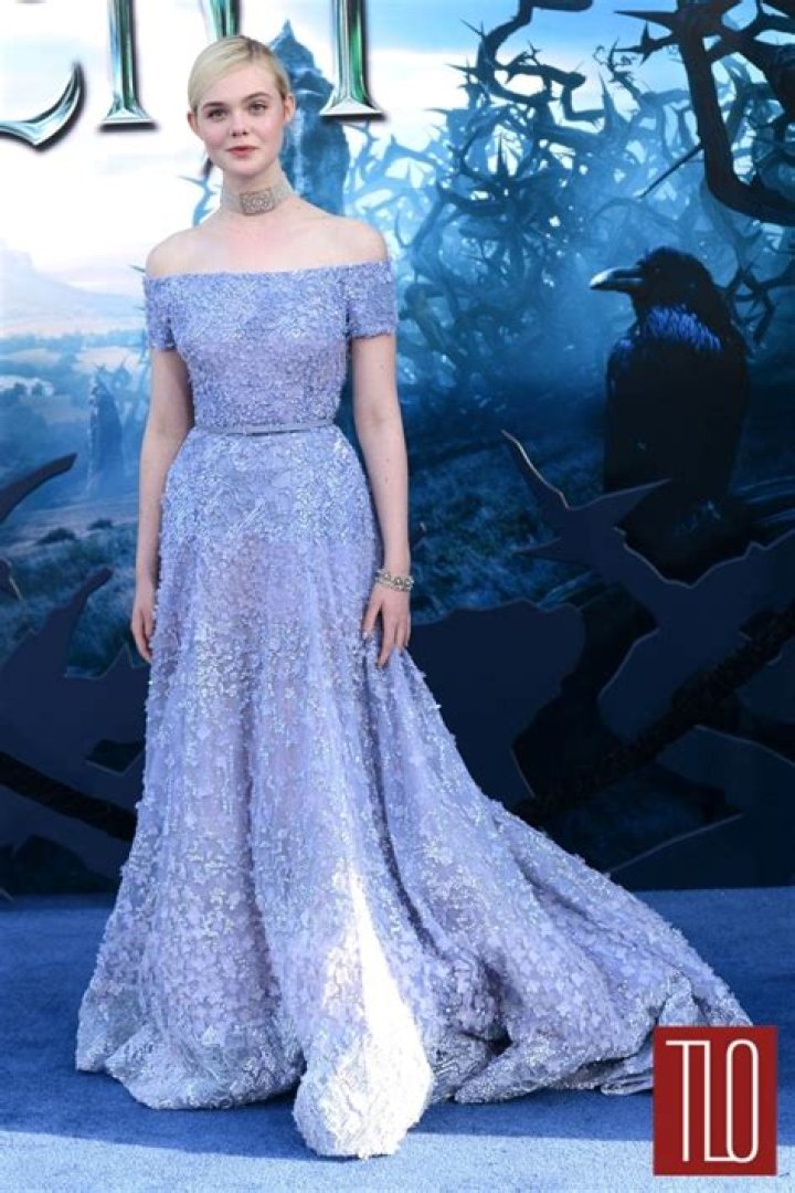 Elle Fanning in violet Elie Saab at ‘Maleficent’ premiere: lovely or too mature?