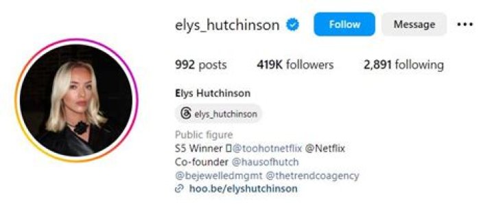 Elys Hutchinson - Age, Family, Bio
