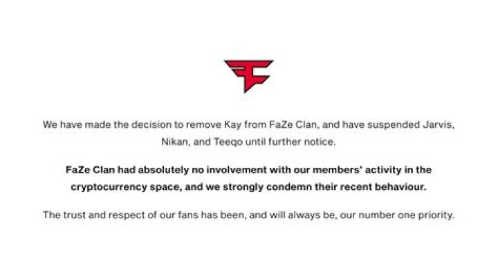 Will crypto “pump and dump” take Faze Jarvis to prison? Who is he dating? Faze Clan suspended for crypto-currency scam
