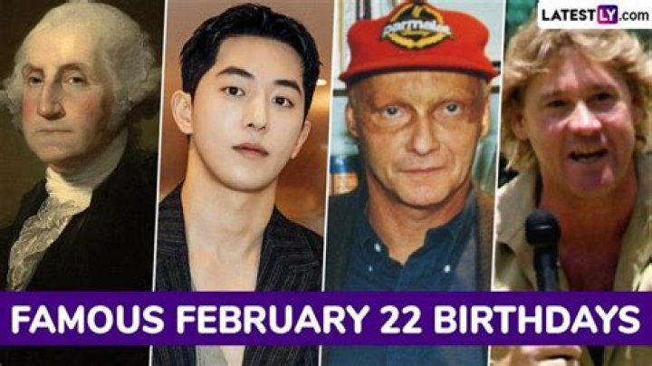 February 22 Birthdays | Famous Birthdays