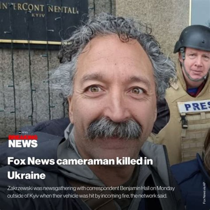 
Fox News Cameraman Pierre Zakrzewski Died In Protest Crossfire, His Wife and Family 