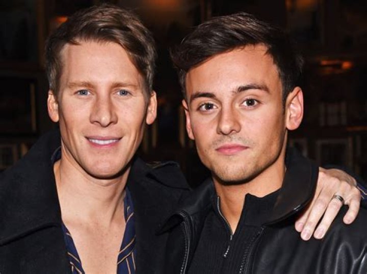 Gay couple Tom Daley and Dustin Lance Black hosted baby shower. Revealed the gender of their baby and are very excited to welcome their child this year! Gay couple Tom Daley and Dustin Lance Black hosted baby shower. Revealed the gender of their baby and are very excited to welcome their child this year!