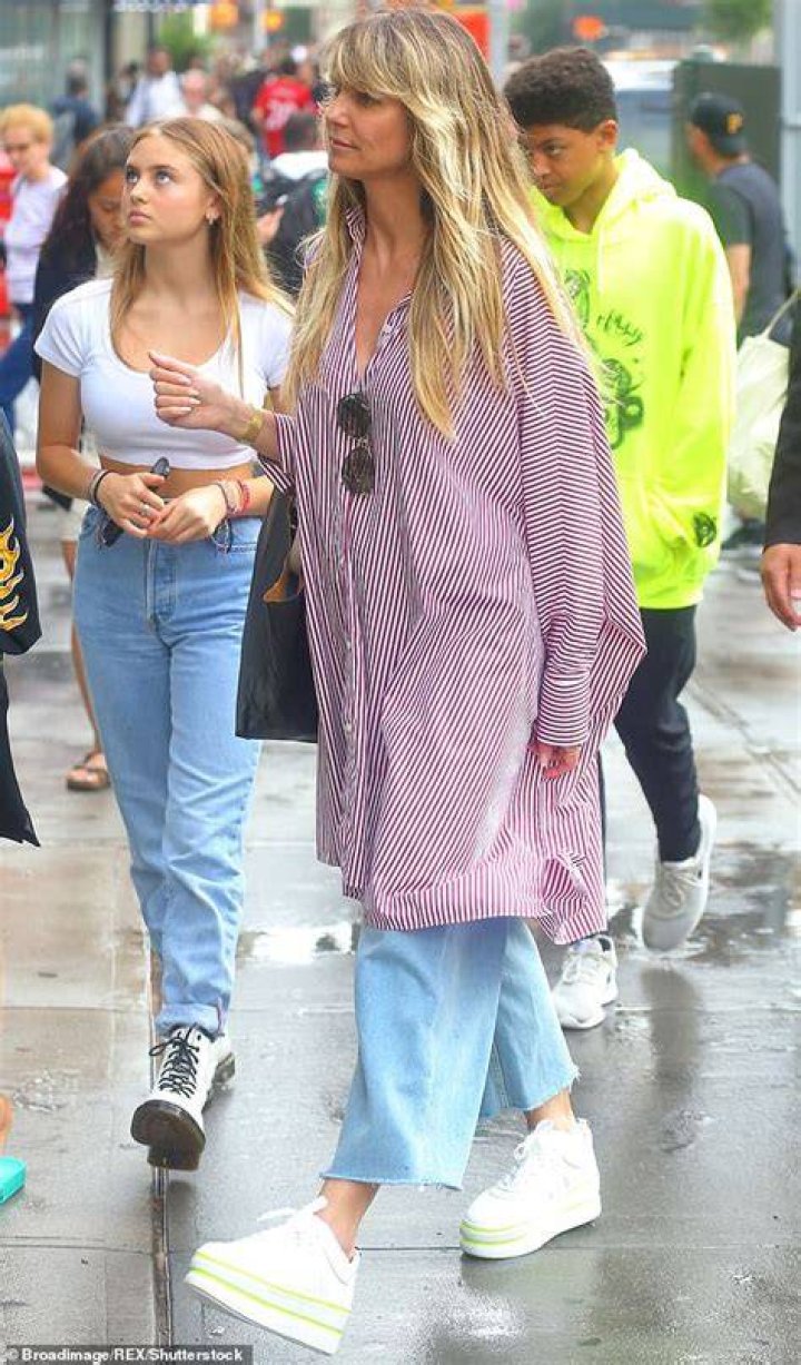 Heidi Klum says Leni, 16, is old enough to model if she wants to