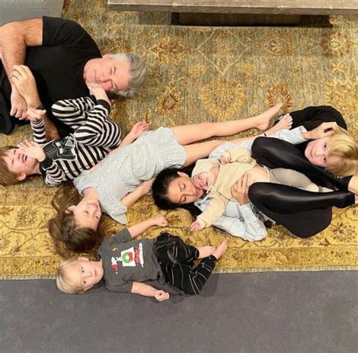 Hilaria Baldwin has wrangled a sixth baby, six months after giving birth to her fifth