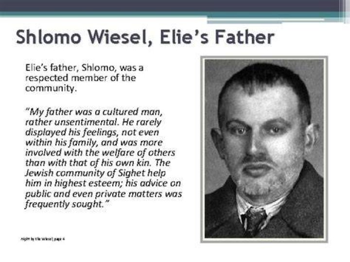 How did Elie’s father die in night?