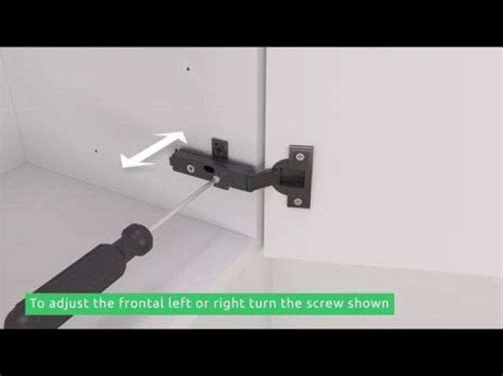 How do you adjust soft close kitchen cabinets?