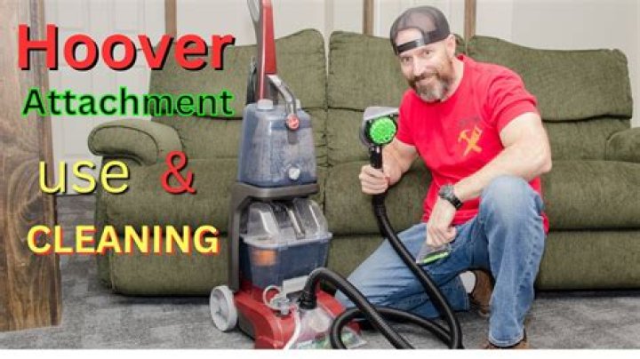 How do you attach Hoover upholstery?