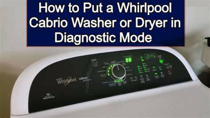 How do you calibrate a Whirlpool Cabrio Platinum washer?