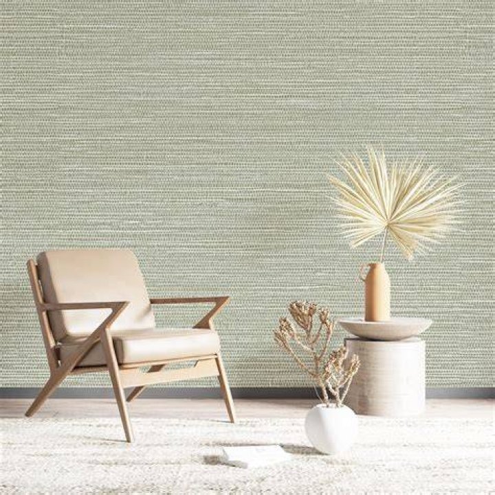 How do you clean grasscloth wallpaper?