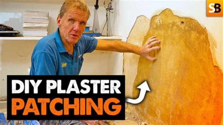 How do you fix crumbling plaster?