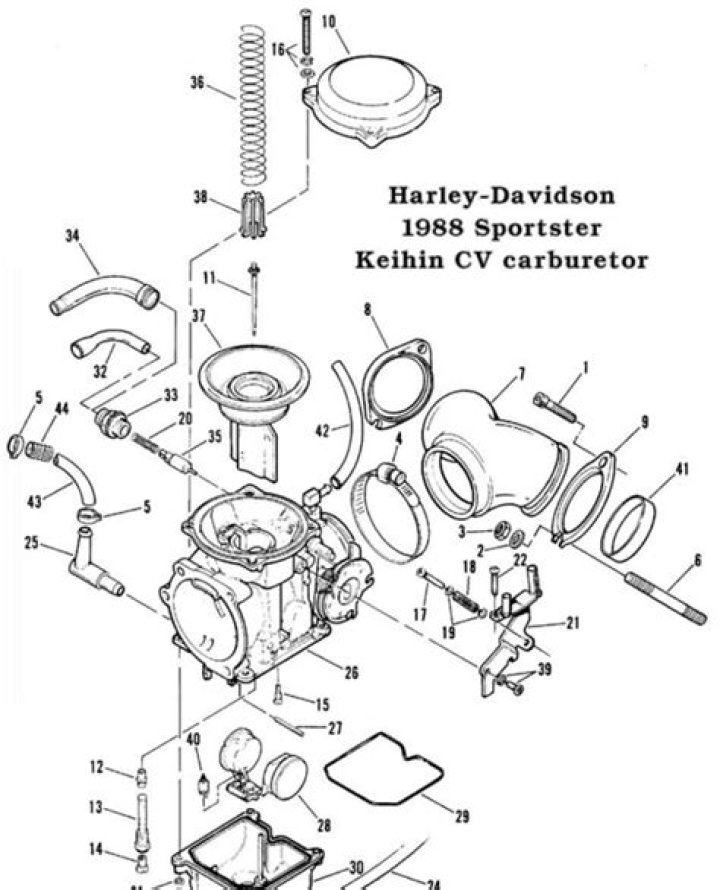 How do you tune a carb on a motorcycle?
