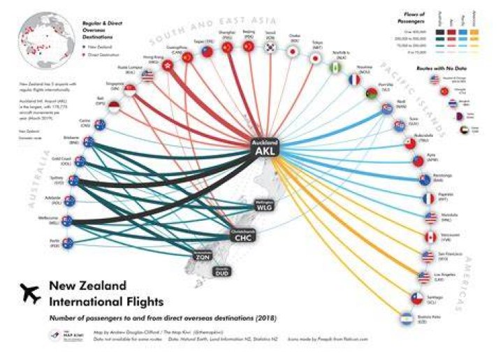 How long is a flight to New Zealand?