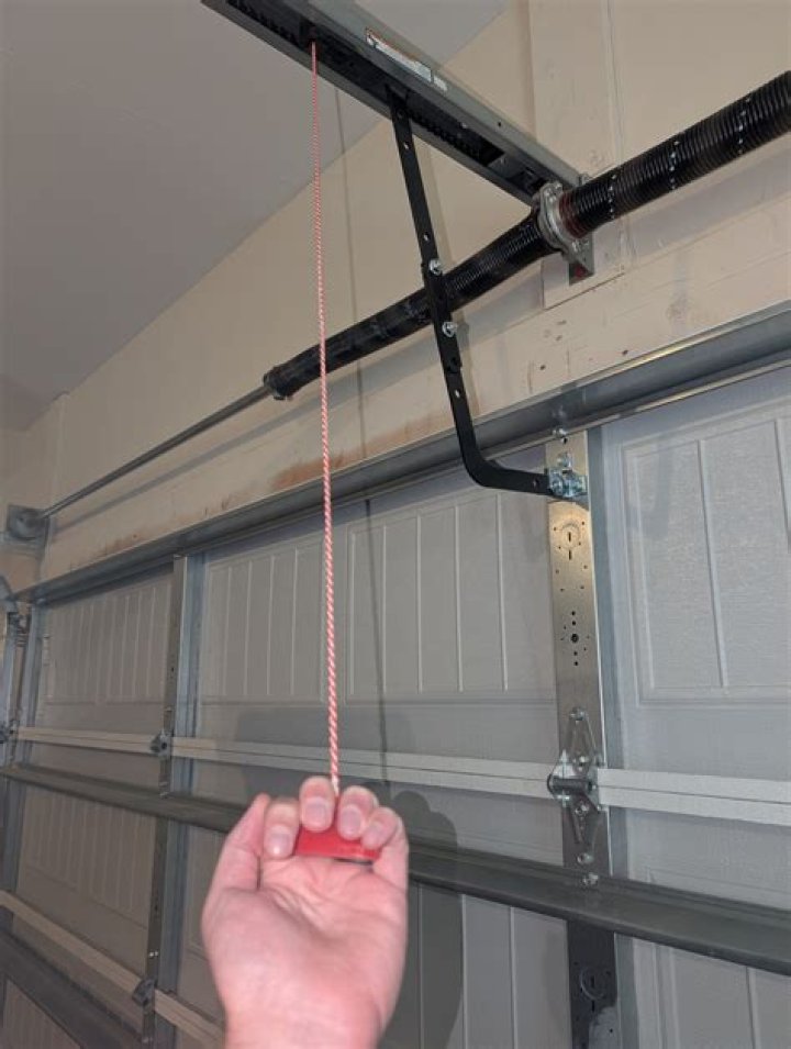 How long is a garage door opener rail?