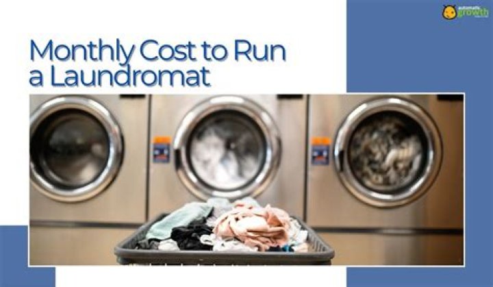 How much does a Laundromat cost per month?