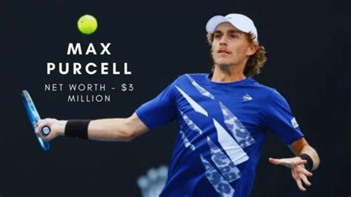 How old is the tennis player Max Purcell?